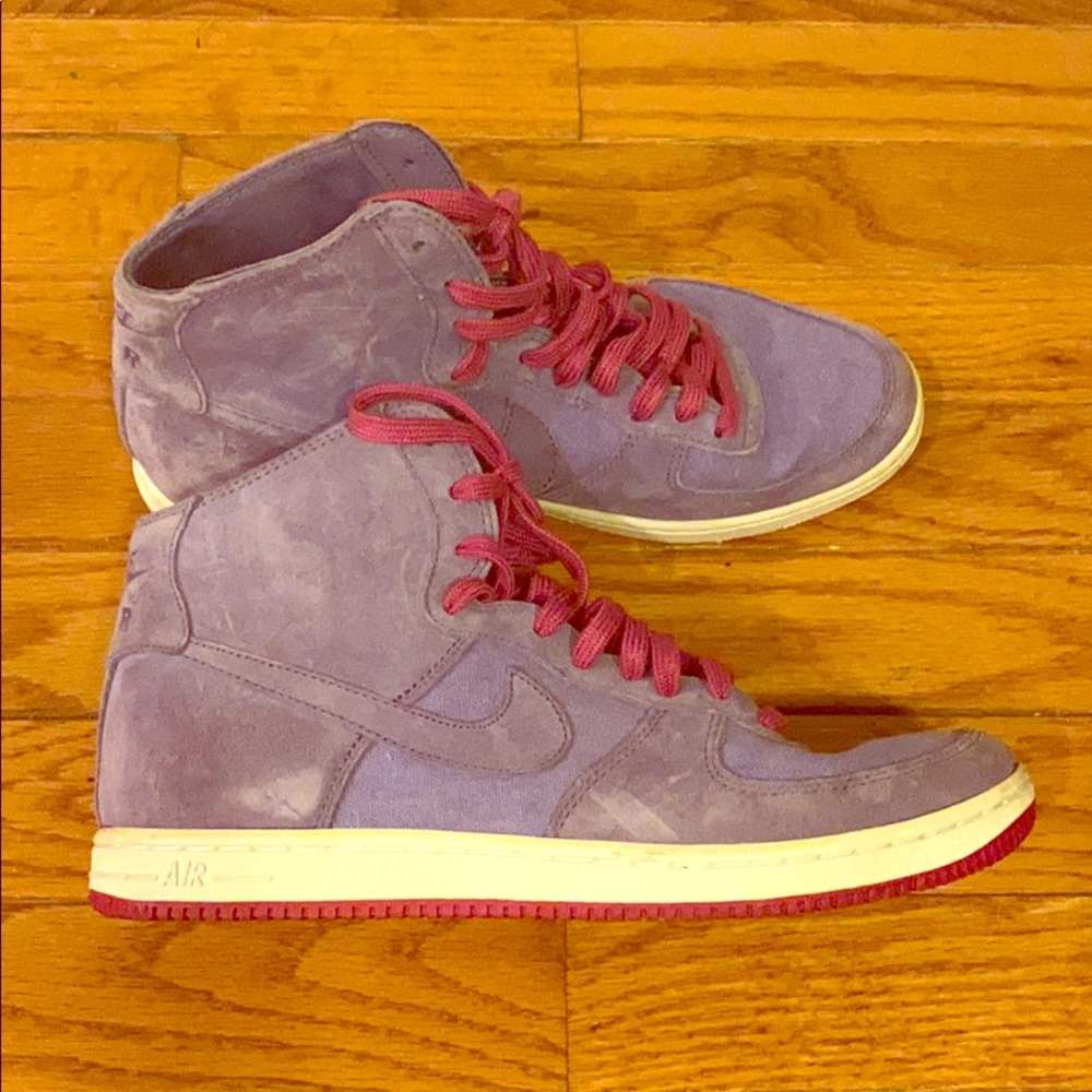 Purple Nike Sneakers